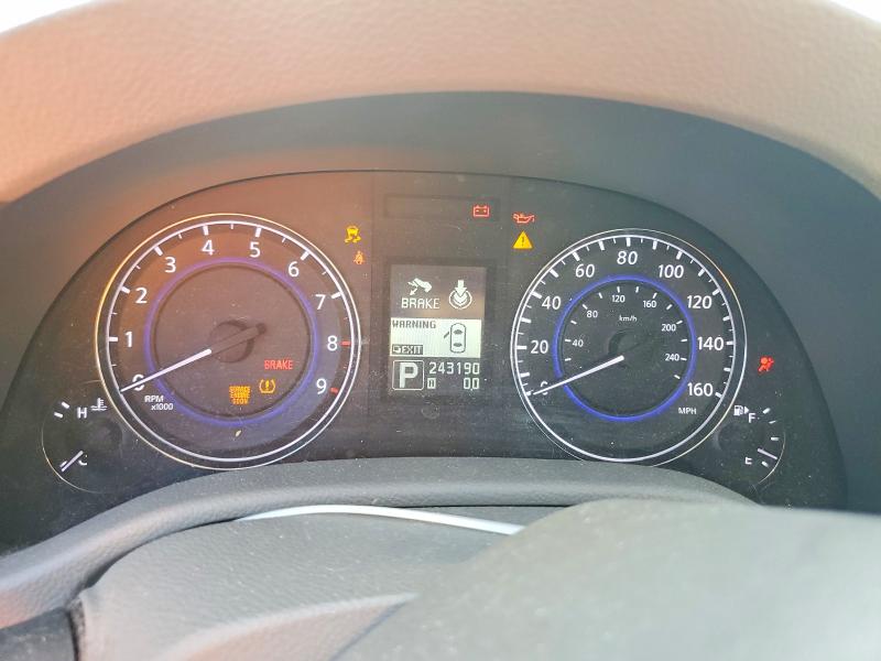2011 Infiniti G VIN JN1CV6AR9BM405545 COPART salvage auction — FRONT END, Tn - Salvage Certificate, sold $150 on 2026-07-22 (photo 9)