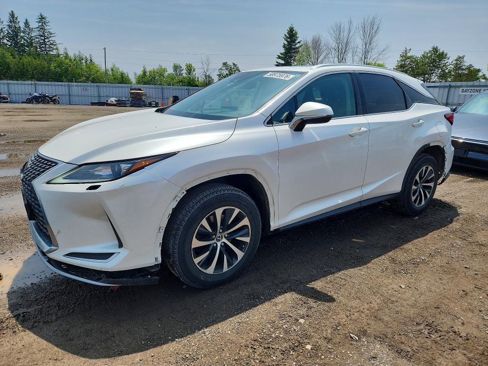 2022 Lexus Rx 350 VIN 2T2HZMDA8NC363366 COPART salvage auction — REAR END, ON - PERMIT NO BRAND - UNFIT, sold $24,750 on 2026-07-21 (photo 1)