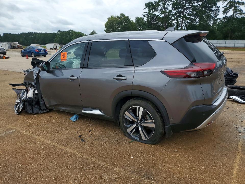 2023 Nissan Rogue VIN JN8BT3DC5PW107529 COPART salvage auction — FRONT END, Tx - Salvage Vehicle Title, sold $30 on 2026-07-13 (photo 2)