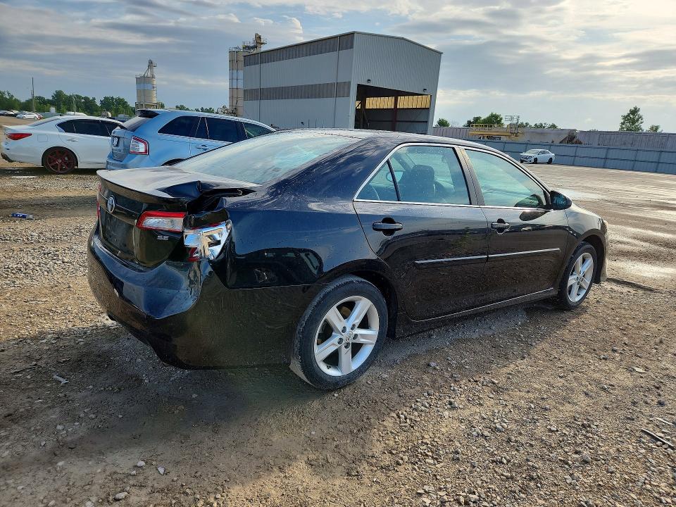2013 Toyota Camry VIN 4T1BF1FKXDU670218 COPART salvage auction — REAR END, Ks - Cert Of Title-Salvage, sold $3,950 on 2026-07-09 (photo 3)