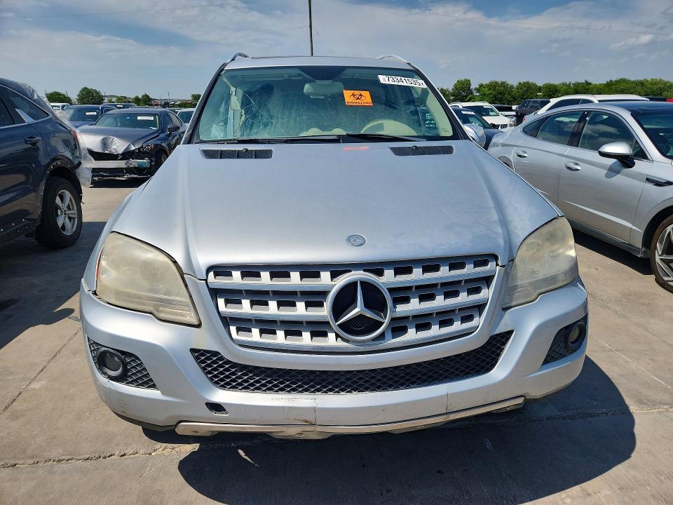 2010 Mercedes-benz Ml-class VIN 4JGBB5GB6AA567571 COPART salvage auction — SIDE, TX - SALVAGE VEHICLE TITLE, sold $900 on 2026-07-09 (photo 5)