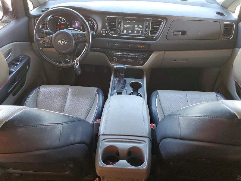 2021 Kia SEDONA VIN KNDMB5C10M6673418 COPART salvage auction — FRONT END, Ca - Salvage Certificate, sold $3,900 on 2026-07-09 (photo 8)