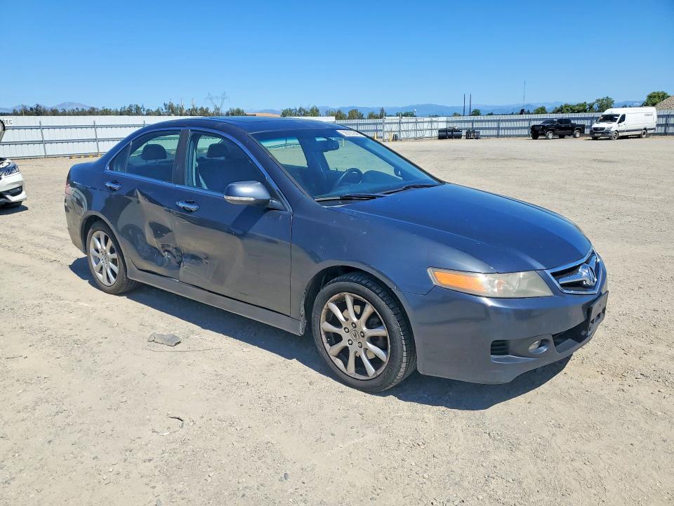 2007 Acura Tsx VIN JH4CL96897C013617 COPART salvage auction — SIDE, Ca - Salvage Certificate, sold $700 on 2026-07-10 (photo 4)