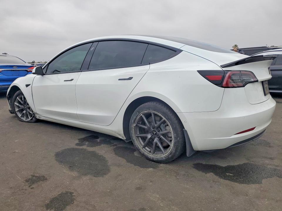 2021 Tesla VIN 5YJ3E1EA3MF094033 COPART salvage auction — FRONT END, Ca - Salvage Certificate, sold $3,500 on 2026-07-15 (photo 2)