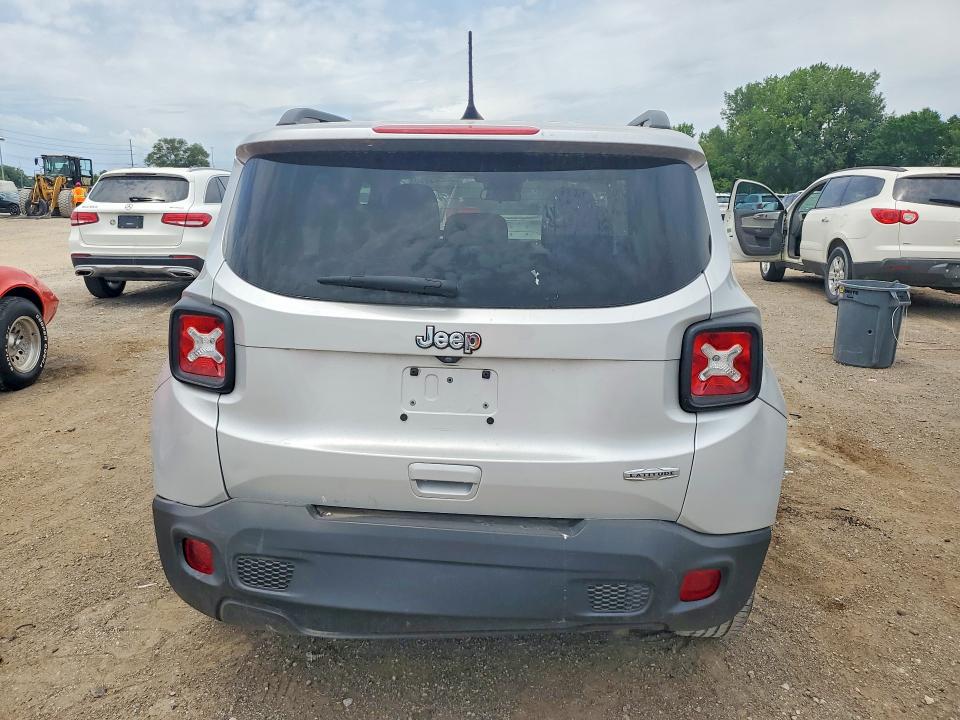 2020 Jeep Renegade VIN ZACNJABB0LPL34595 COPART salvage auction — FRONT END, Ia - Certificate Of Title, sold $850 on 2026-07-10 (photo 6)