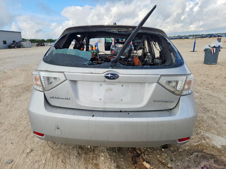 2011 Subaru Impreza VIN JF1GH6A63BH822931 COPART salvage auction — BURN, Tx - Nonrepairable Title, sold $100 on 2026-07-09 (photo 6)