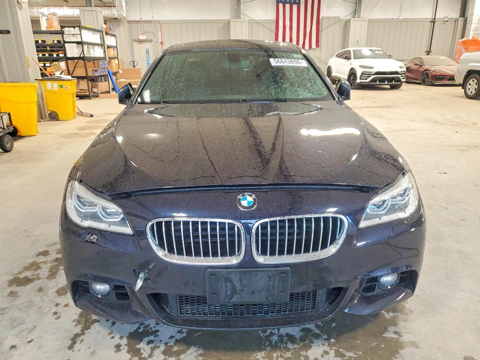 2015 BMW 5er VIN WBA5B3C56FD541349 COPART salvage auction — WATER/FLOOD, Il - Salvage Cert-Flood, sold $1,750 on 2026-07-31 (photo 5)