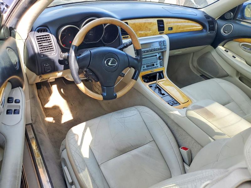 2002 Lexus Sc 430 VIN JTHFN48Y720001872 COPART salvage auction — FRONT END, ON - PERMIT SALVAGE, sold $1,050 on 2026-07-14 (photo 8)