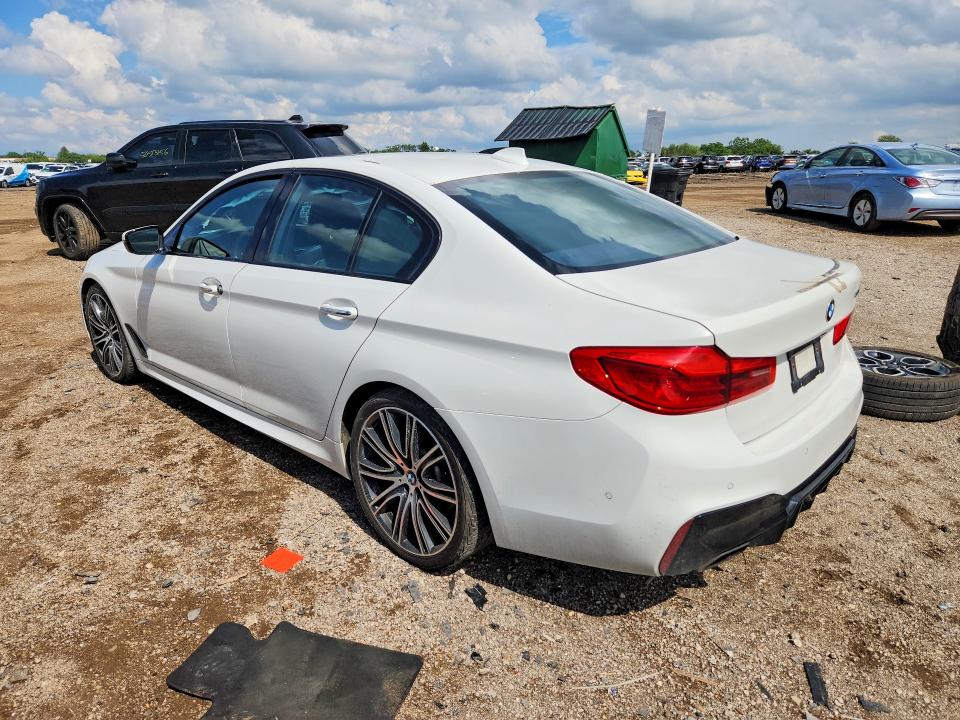 2018 BMW 5er VIN WBAJE5C58JWA95075 COPART salvage auction — FRONT END, Il - Salvage Certificate, sold $1,750 on 2026-07-28 (photo 2)