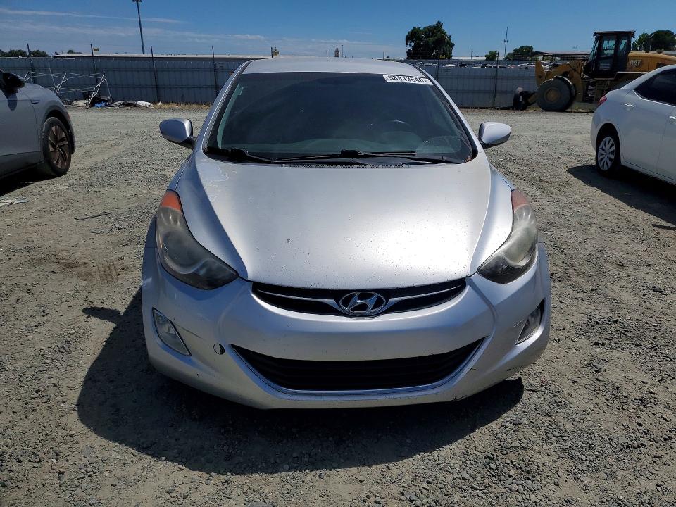 2013 Hyundai Elantra VIN KMHDH4AE4DU955907 COPART salvage auction — REAR END, Ca - Salvage Certificate, sold $1,300 on 2026-07-07 (photo 5)