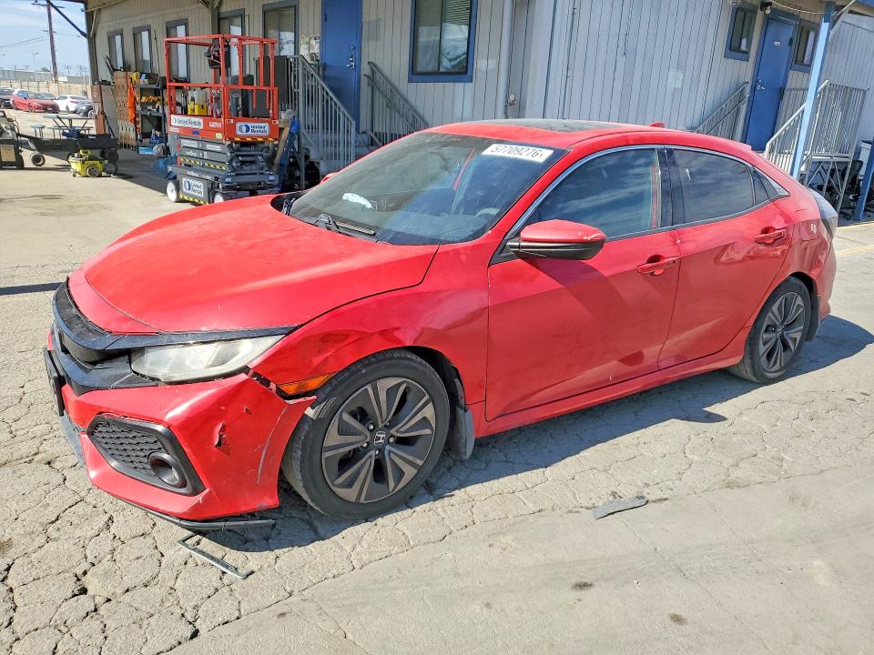 2017 Honda Civic VIN SHHFK7H58HU428990 COPART salvage auction — FRONT END, CA - SALVAGE CERTIFICATE, sold $3,350 on 2026-07-23 (photo 1)