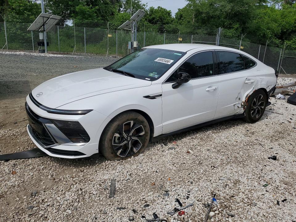 2025 Hyundai Sonata VIN KMHL64JA8SA506551 — COPART salvage auction photo