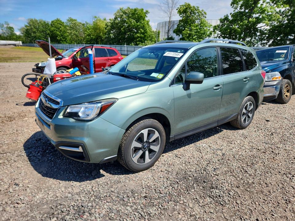 2018 Subaru Forester VIN JF2SJARCXJH527072 COPART salvage auction — WATER/FLOOD, Ny - Mv907A-Flood Salvage, sold $1,150 on 2026-07-06 (photo 1)