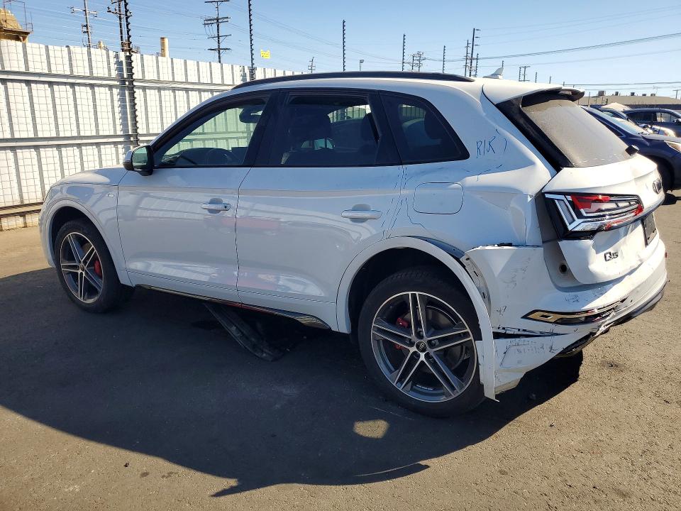 2025 Audi Q5 VIN WA1E2AFY5S2034696 COPART salvage auction — REAR END, Ca - Salvage Certificate, sold $250 on 2026-07-27 (photo 2)