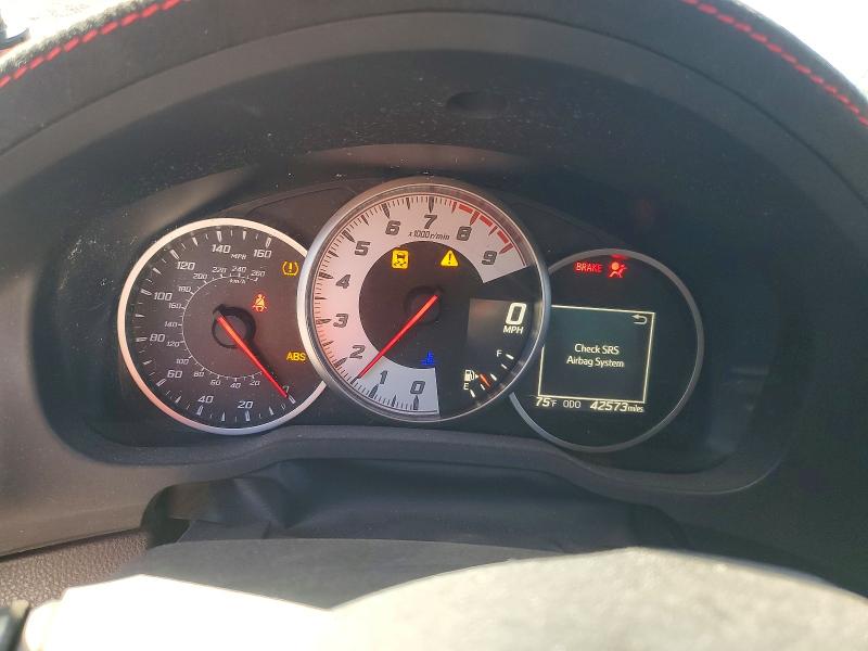 2019 Toyota Gt86 VIN JF1ZNAE19K9702113 COPART salvage auction — FRONT END, Ca - Salvage Certificate, sold $2,000 on 2026-07-21 (photo 9)