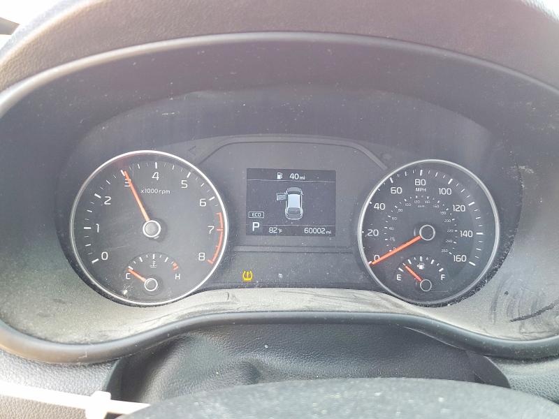 2020 Kia Sportage VIN KNDP63AC6L7695765 COPART salvage auction — FRONT END, Ca - Salvage Certificate, sold $4,100 on 2026-07-20 (photo 9)