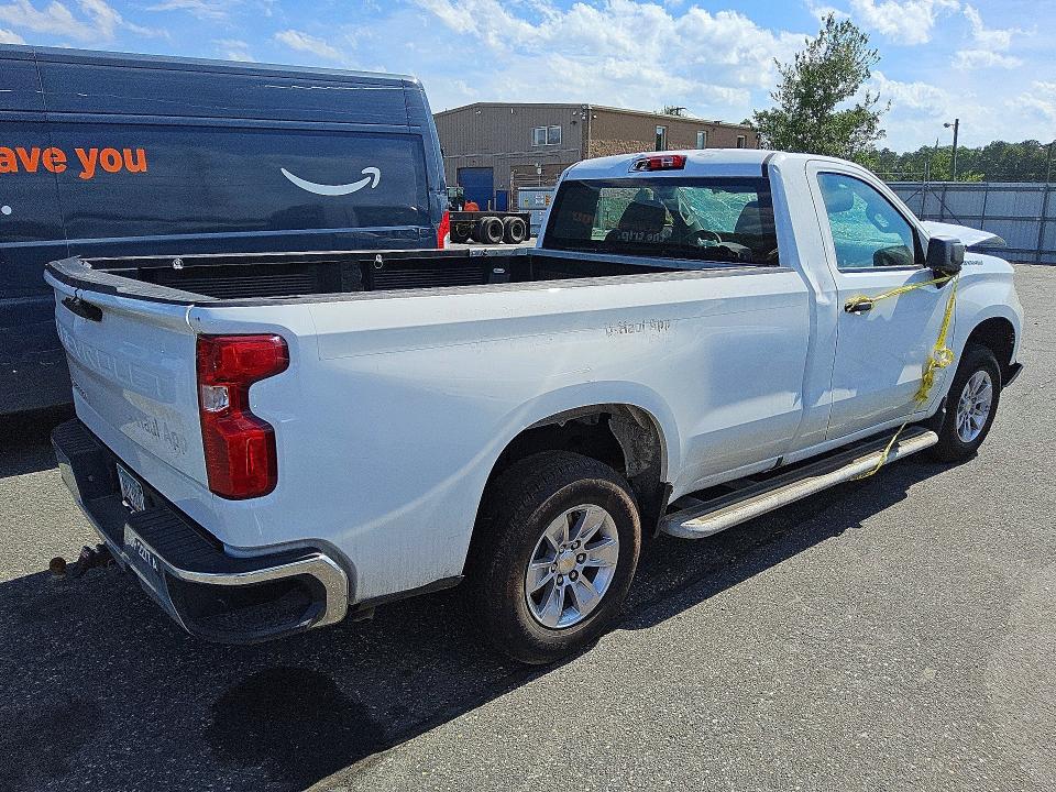 2025 Chevrolet Silverado VIN 3GCNAAED9SG377056 COPART salvage auction — FRONT END, Az - Cert Of Title - Salvage (P), sold $2,600 on 2026-07-09 (photo 3)