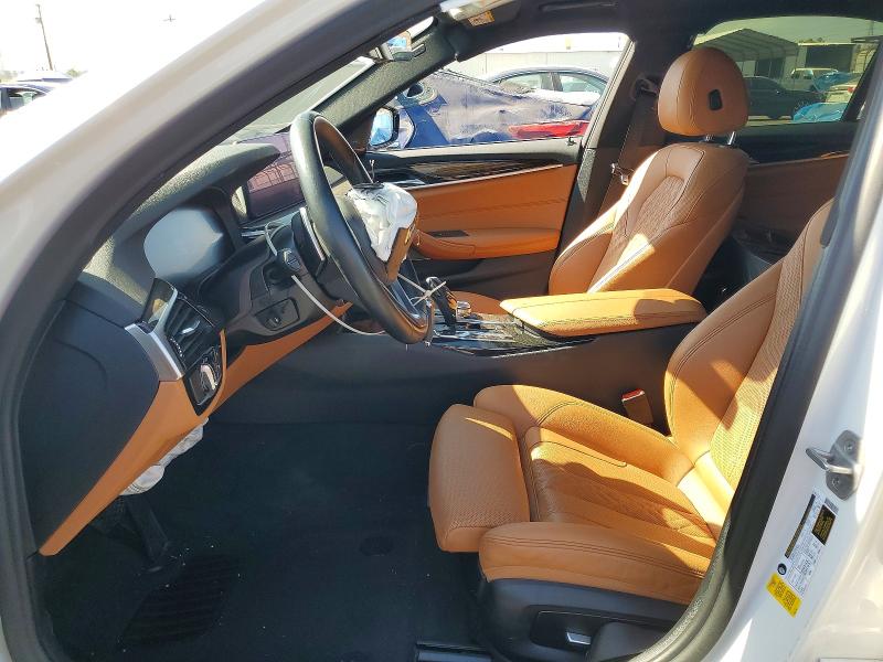 2021 BMW 5er VIN WBA53BJ0XMCG04571 COPART salvage auction — FRONT END, Ca - Salvage Certificate, sold $19,200 on 2026-07-16 (photo 7)