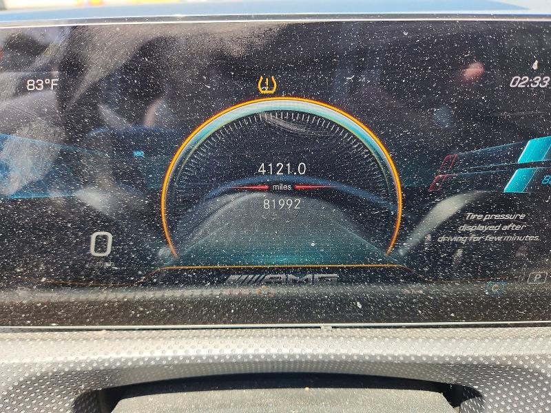 2021 Mercedes-benz A-klasse amg VIN W1K3G5BB3MJ266607 COPART salvage auction — FRONT END, VA - CERT OF TITLE - SALVAGE, sold $8,500 on 2026-07-08 (photo 9)