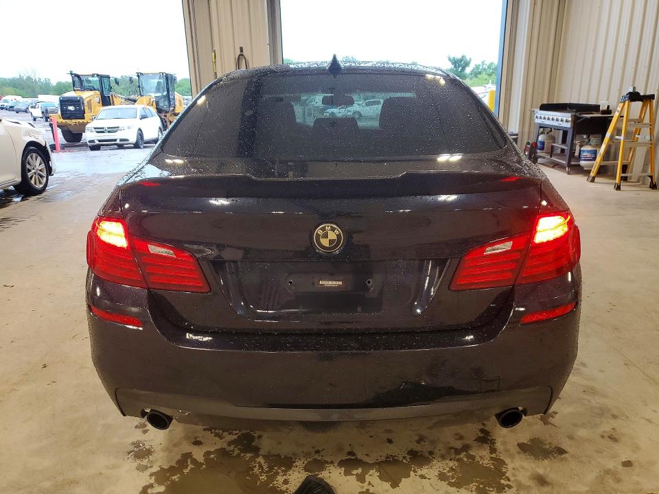 2015 BMW 5er VIN WBA5B3C56FD541349 COPART salvage auction — WATER/FLOOD, Il - Salvage Cert-Flood, sold $1,750 on 2026-07-31 (photo 6)