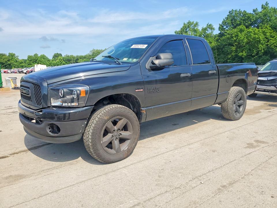 2008 Dodge Ram 1500 VIN 1D7HU18278S596751 COPART salvage auction — REAR END, Pa - Certificate Of Salvage, sold $2,400 on 2026-07-09 (photo 1)
