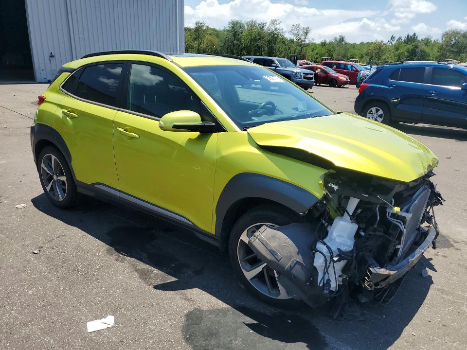 2020 Hyundai VIN KM8K53A51LU565761 COPART salvage auction — FRONT END, Fl - Certificate Of Destruction, sold $2,850 on 2026-07-13 (photo 4)