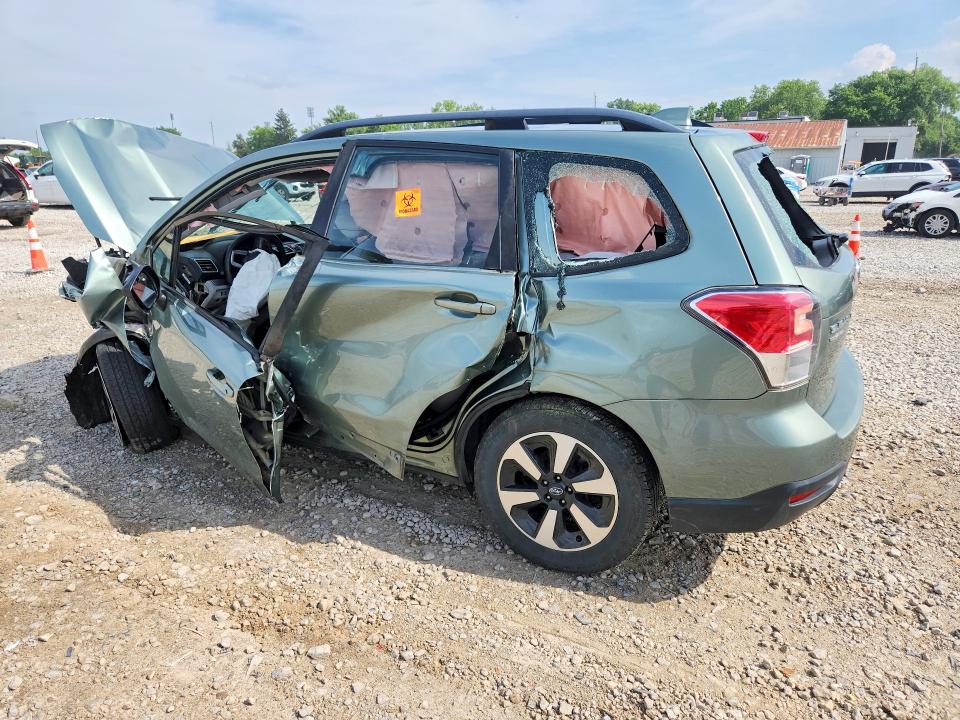 2017 Subaru Forester VIN JF2SJABC2HH516832 COPART salvage auction — FRONT END, Oh - Cert Of Title-Salvage, sold $300 on 2026-07-24 (photo 2)
