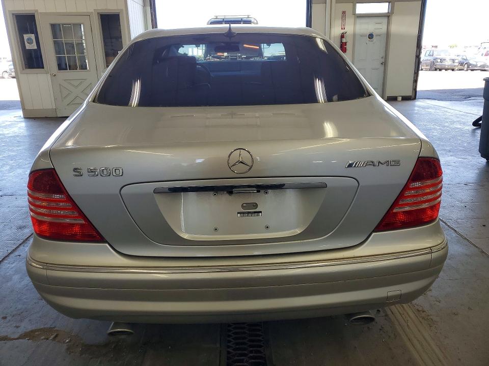2004 Mercedes-benz S class VIN WDBNG75J54A403594 COPART salvage auction — MECHANICAL, Or - Certificate Of Title, sold $1,800 on 2026-07-10 (photo 6)