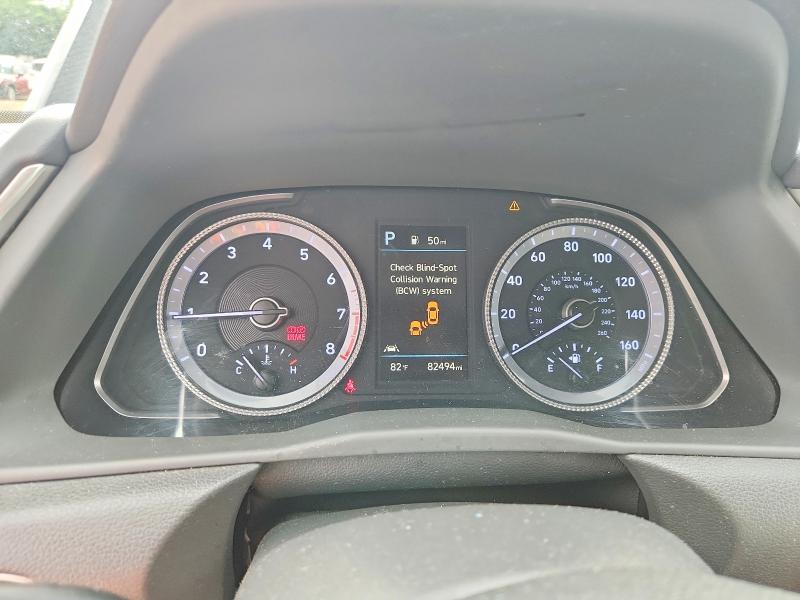 2021 Hyundai VIN KMHL64JA0MA155752 COPART salvage auction — REAR END, Salvage Title, sold $250 on 2026-07-21 (photo 9)