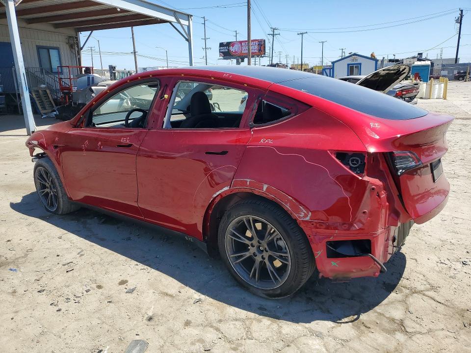 2024 Tesla VIN 7SAYGDEDXRF164553 COPART salvage auction — FRONT END, CA - SALVAGE CERTIFICATE, sold $9,600 on 2026-07-23 (photo 2)