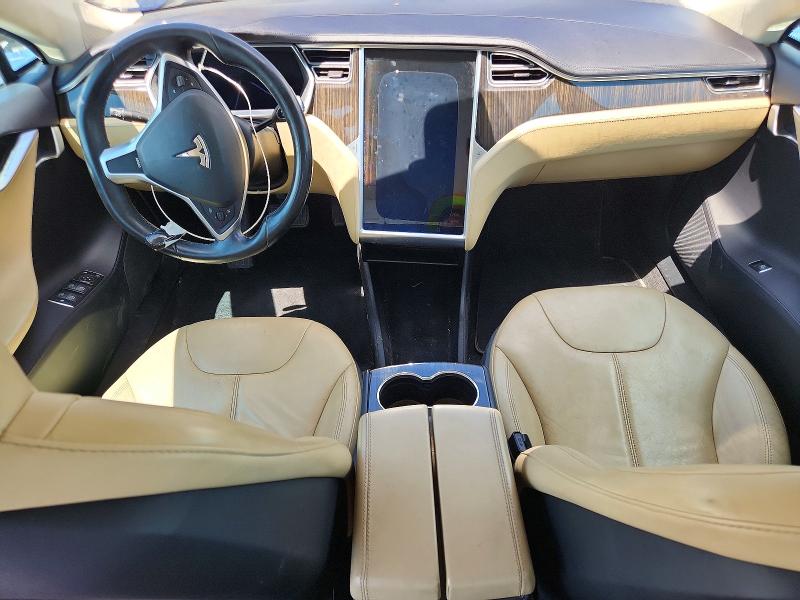 2013 Tesla Model s VIN 5YJSA1CN3DFP14781 COPART salvage auction — REAR END, Co - Dis/Dlr/Exp Only Clean Title, sold $7,700 on 2026-07-16 (photo 8)