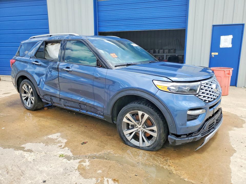 2020 Ford Explorer VIN 1FM5K8HC3LGA30260 COPART salvage auction — ROLLOVER, Ar - Certificate Of Title, sold $6,500 on 2026-07-02 (photo 4)