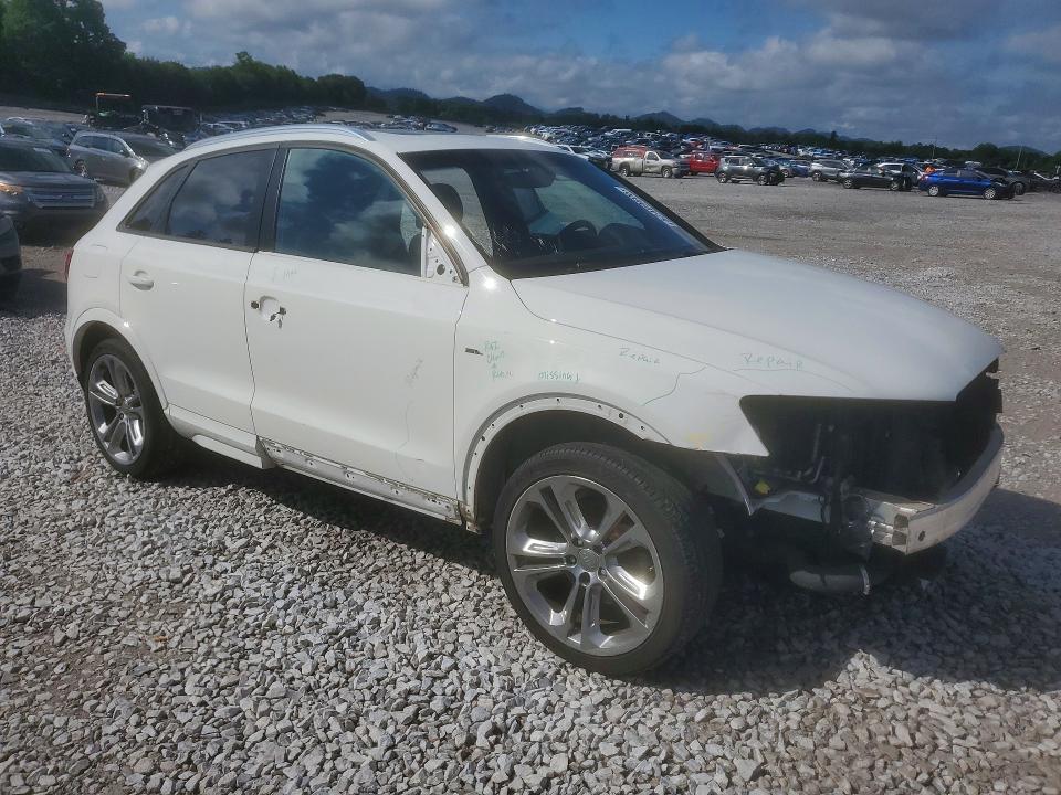 2018 Audi Q3 VIN WA1BCCFS0JR034697 COPART salvage auction — FRONT END, Tn - Salvage Certificate, sold $175 on 2026-07-21 (photo 4)
