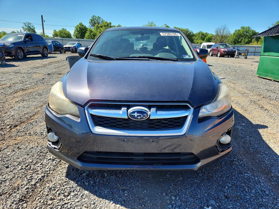2012 Subaru Impreza VIN JF1GJAH62CH016352 COPART salvage auction — MECHANICAL, Nj - Certificate Of Title, sold $375 on 2026-07-02 (photo 5)