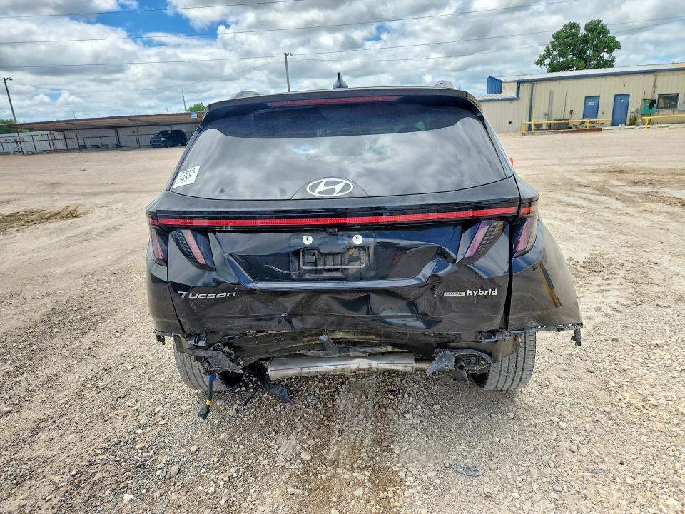 2022 Hyundai Tucson VIN KM8JECA13NU069646 COPART salvage auction — FRONT END, Tx - Salvage Vehicle Title, sold $4,600 on 2026-07-22 (photo 6)