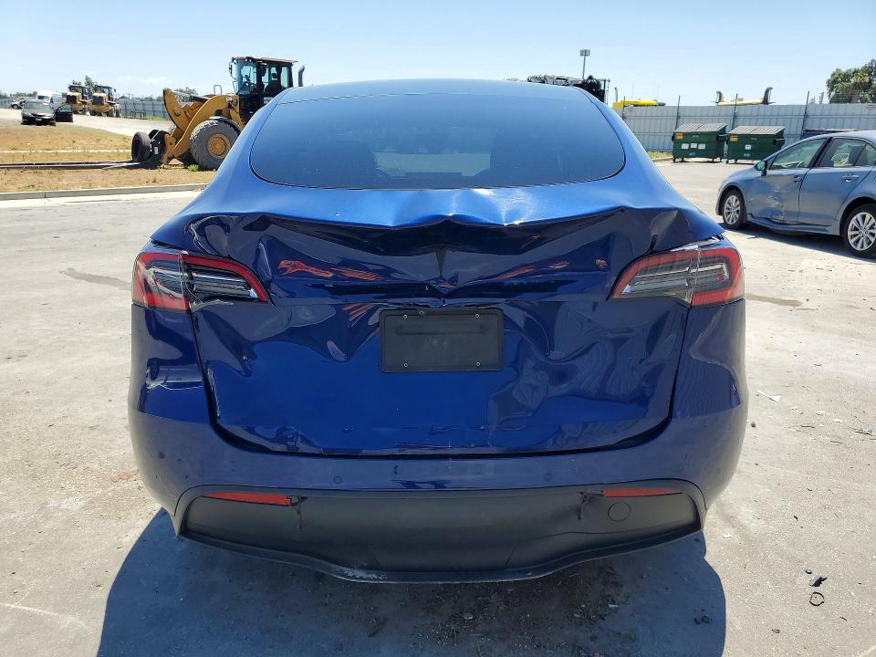 2020 Tesla VIN 5YJYGDEE7LF059059 COPART salvage auction — REAR END, Ca - Salvage Certificate, sold $7,800 on 2026-07-09 (photo 6)