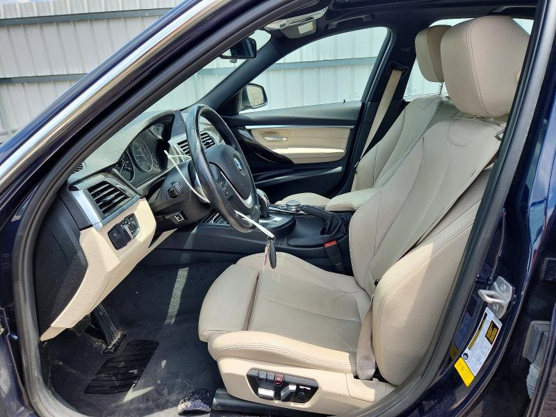 2016 BMW 3er VIN WBA8E9G53GNT46970 COPART salvage auction — FRONT END, Va - Cert Of Title - Salvage, sold $4,150 on 2026-07-15 (photo 7)