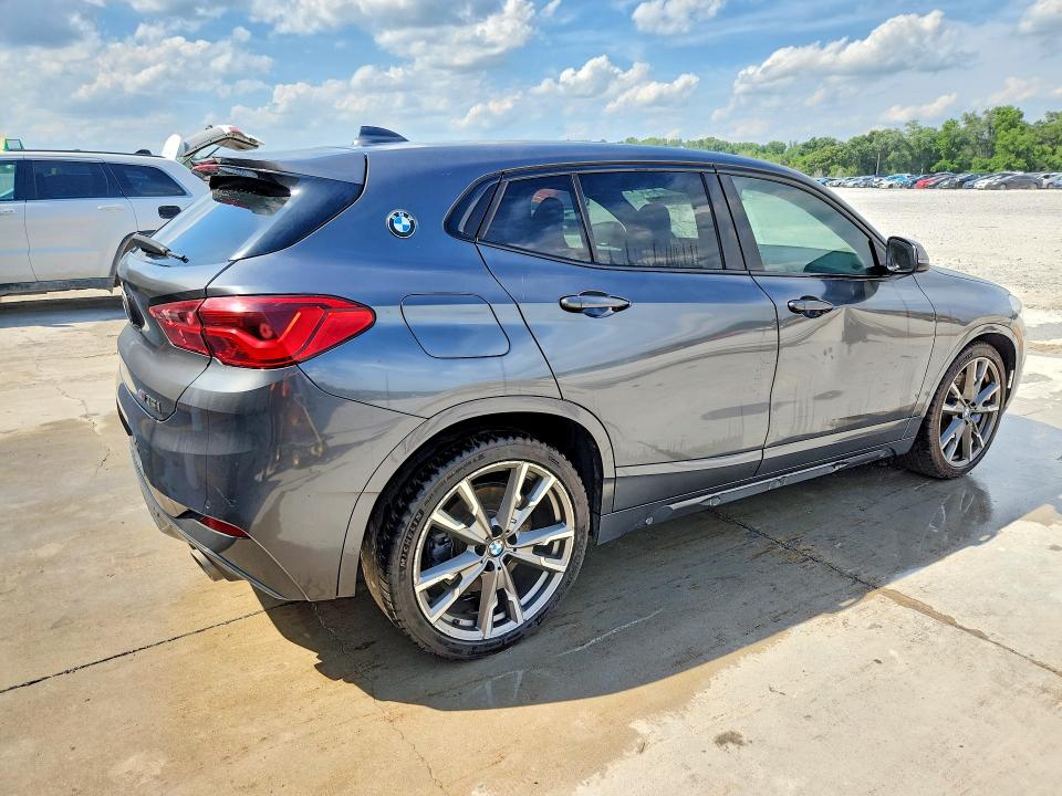 2020 BMW X2 VIN WBXYN1C09L5P50903 COPART salvage auction — BURN, Il - Certificate Of Title, sold $10,200 on 2026-07-15 (photo 3)