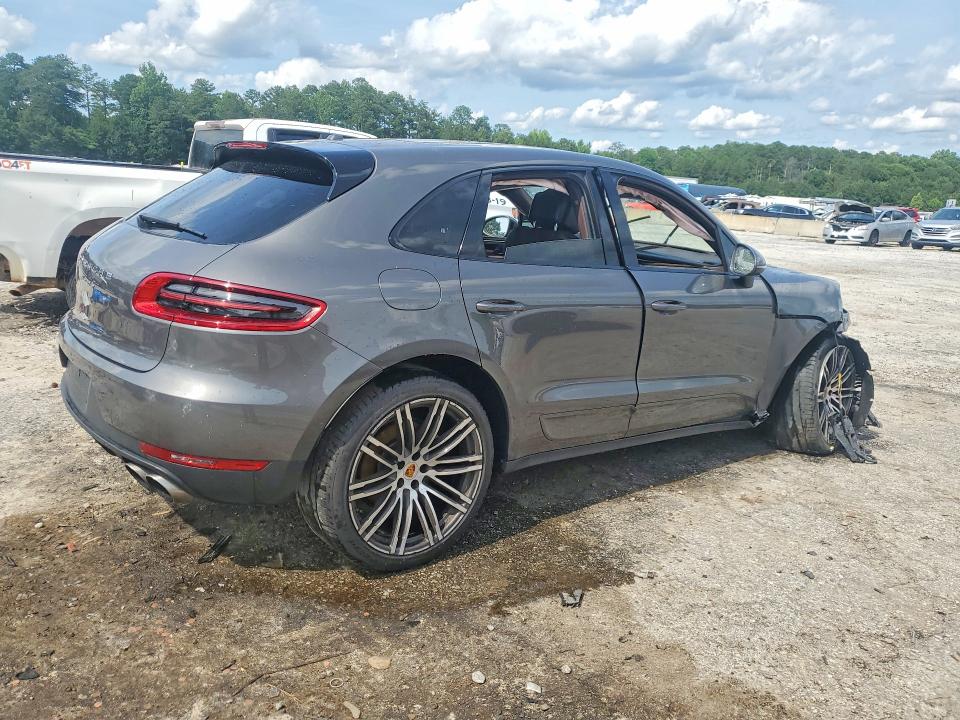 2018 Porsche Macan VIN WP1AB2A59JLB38297 COPART salvage auction — FRONT END, GA - CERTIFICATE OF TITLE, sold $475 on 2026-07-23 (photo 3)