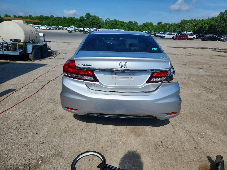 2013 Honda Civic VIN 2HGFB2F85DH558488 COPART salvage auction — FRONT END, PA - CERT OF SALV-R=RECONSTRUCTED, sold $525 on 2026-07-02 (photo 6)