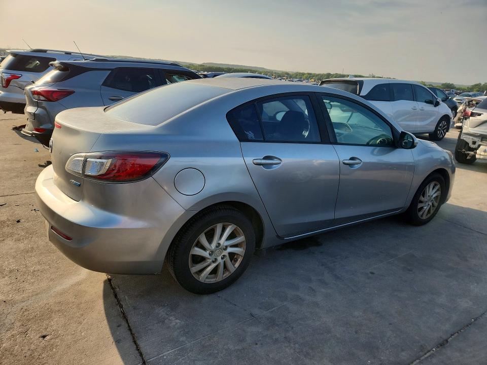 2012 Mazda 3 VIN JM1BL1V73C1677828 COPART salvage auction — SIDE, Tx - Salvage Vehicle Title, sold $275 on 2026-07-09 (photo 3)