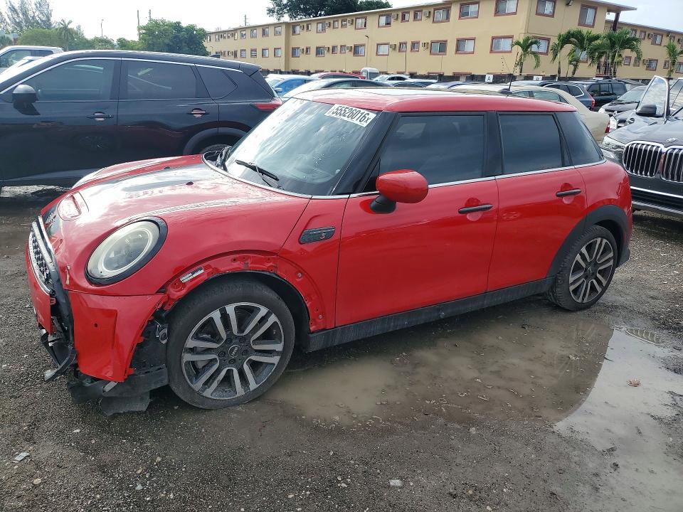 2024 Mini Cooper VIN WMW53DK03R2U72385 COPART salvage auction — FRONT END, FL - CERT OF TITLE SLVG REBUILDABLE, sold $6,200 on 2026-07-31 (photo 1)