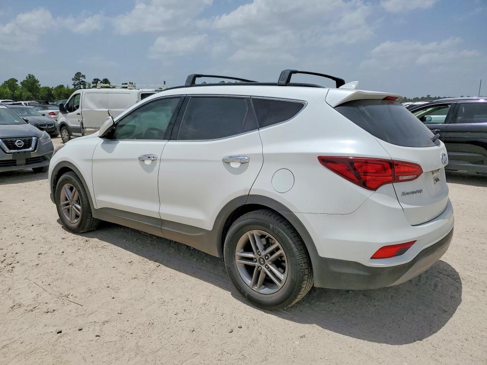 2017 Hyundai Santa fe VIN 5XYZU3LB3HG415250 COPART salvage auction — NORMAL WEAR, Tx - Certificate Of Title, sold $3,400 on 2026-07-02 (photo 2)