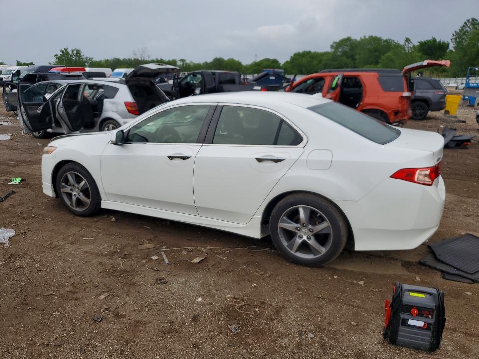 2014 Acura Tsx VIN JH4CU2F85EC000865 COPART salvage auction — FRONT END, Il - Salvage Certificate, sold $575 on 2026-07-10 (photo 2)