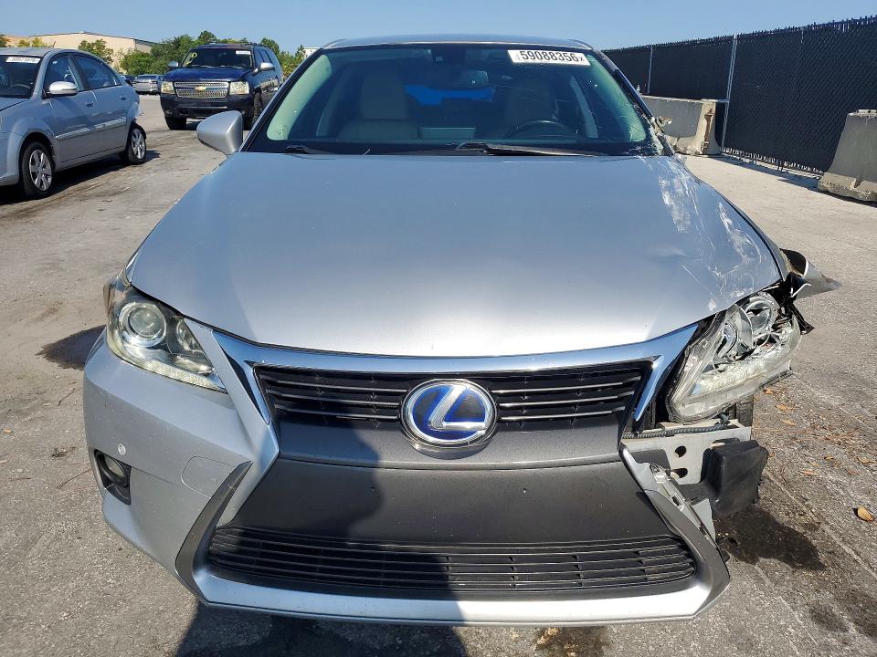 2015 Lexus Ct VIN JTHKD5BH4F2221920 COPART salvage auction — FRONT END, Fl - Cert Of Title Slvg Rebuildable, sold $2,900 on 2026-07-09 (photo 5)