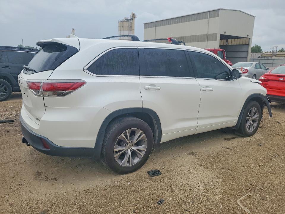 2014 Toyota VIN 5TDBKRFH5ES064558 COPART salvage auction — FRONT END, Ks - Cert Of Title-Salvage, sold $5,300 on 2026-07-16 (photo 3)