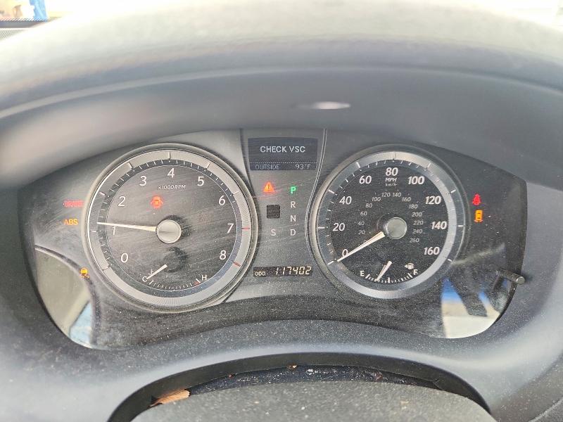 2009 Lexus ES VIN JTHBJ46G592325857 COPART salvage auction — REAR END, Tx - Salvage Vehicle Title, sold $175 on 2026-07-21 (photo 9)