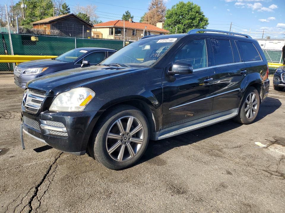 2012 Mercedes-benz Gl-klasse VIN 4JGBF7BE5CA778622 COPART salvage auction — FRONT END, Oh - Certificate Of Title, sold $1,150 on 2026-07-09 (photo 1)