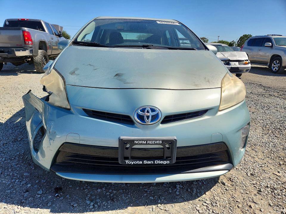 2012 Toyota VIN JTDKN3DU4C5376605 COPART salvage auction — FRONT END, Ca - Salvage Certificate, sold $975 on 2026-07-28 (photo 5)