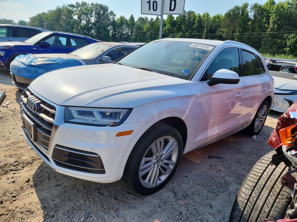 2018 Audi VIN WA1BNAFY2J2003480 COPART salvage auction — FRONT END, Va - Certificate Of Title, sold $375 on 2026-07-28 (photo 1)